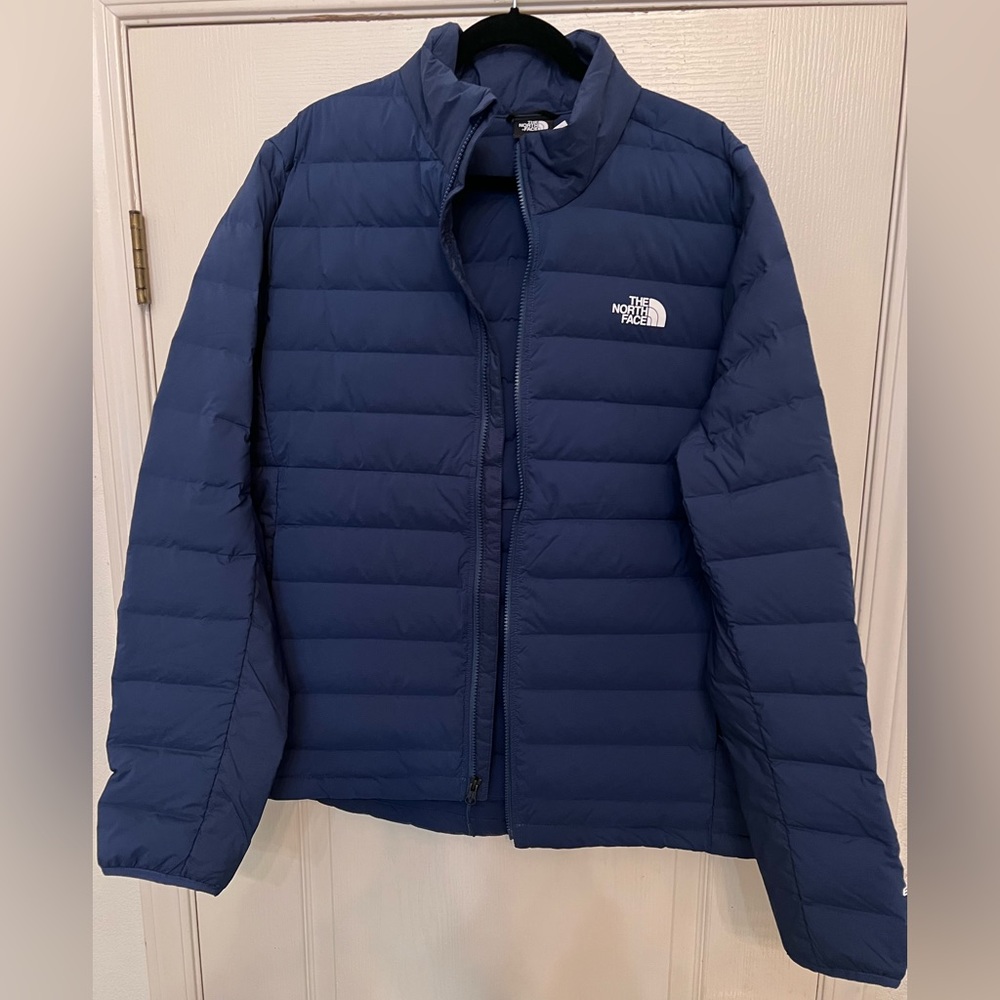 The North Face Men’s Belleview Stretch Down Jacket. Slim-fit. Men’s XL. Blue